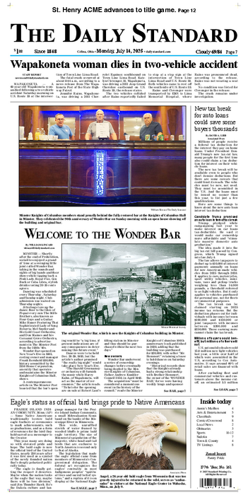 The Daily Standard 2025-07-14