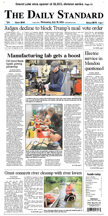 The Daily Standard 2026-07-29