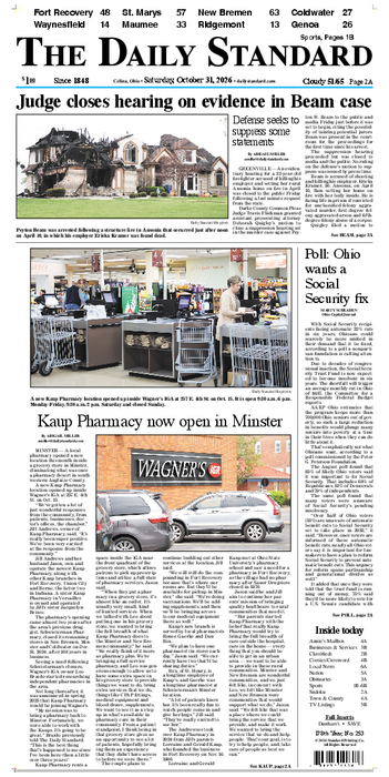 The Daily Standard 2026-10-31