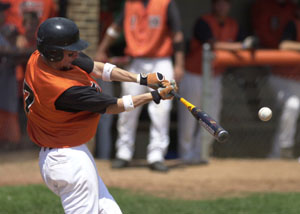 Coldwater's Trevor Stromblad had a strong start to the ACME state tournament this past weekend as the Cavaliers piled up two wins to advance to Wednesday's winner's bracket final. Stromblad has three hits, three RBI and three runs scored in the Cavalier wins over Anthony Wayne and Elida.<br>dailystandard.com