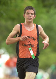Coldwater's David Wilker is now a three-time champion of the Mercer County cross country meet after claiming the boy's race title again on Thursday leading the Cavaliers to the team titlte.<br>dailystandard.com