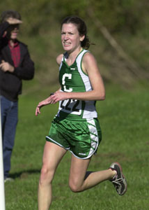 Celina's Melissa Roth  was the top finisher for Celina at the Western Buckeye League cross country meet finishing in fourth on Saturday at K.C. Geiger Park. <br></br>dailystandard.com