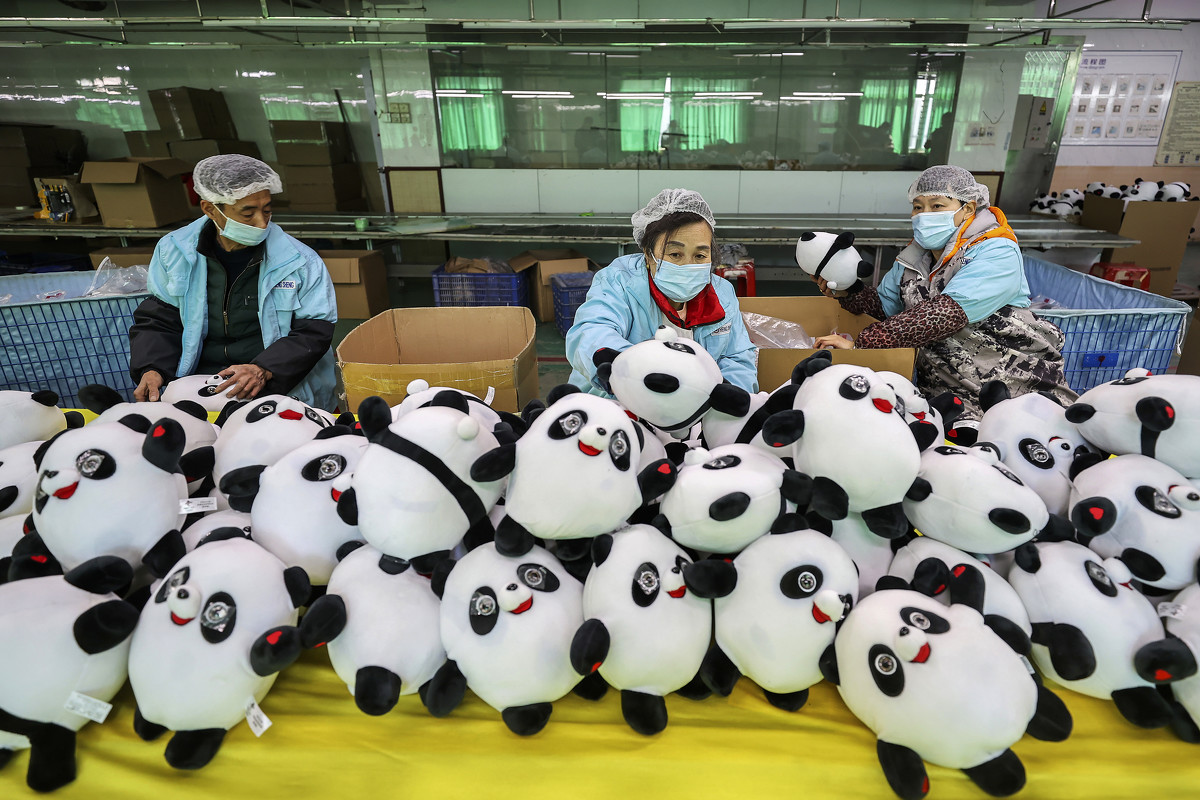 Panda Bing Dwen Dwen is 2022 Beijing Winter Olympics Mascot