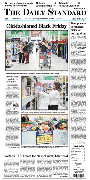 The Daily Standard 2025-11-29