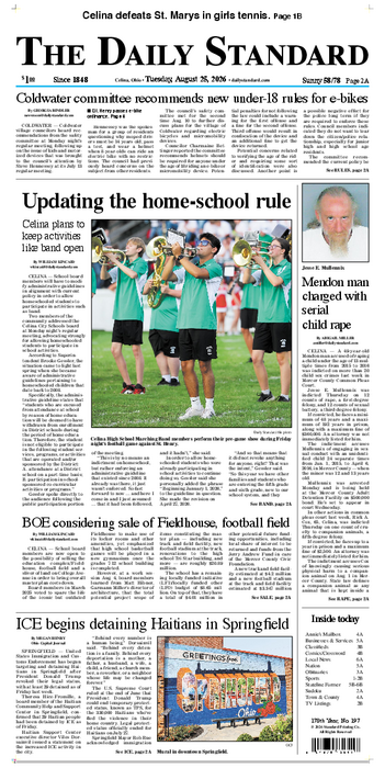 The Daily Standard 2026-08-25