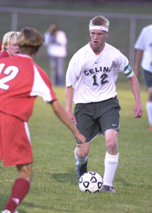 Celina's Eric Klosterman had several chances at goals on Tuesday, but the Bulldogs ended their season with a 1-0 loss to Kenton.<br>dailystandard.com